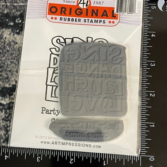 Art Impressions SING DANCE SET 4227 Stamp Set - Picture 6 of 6